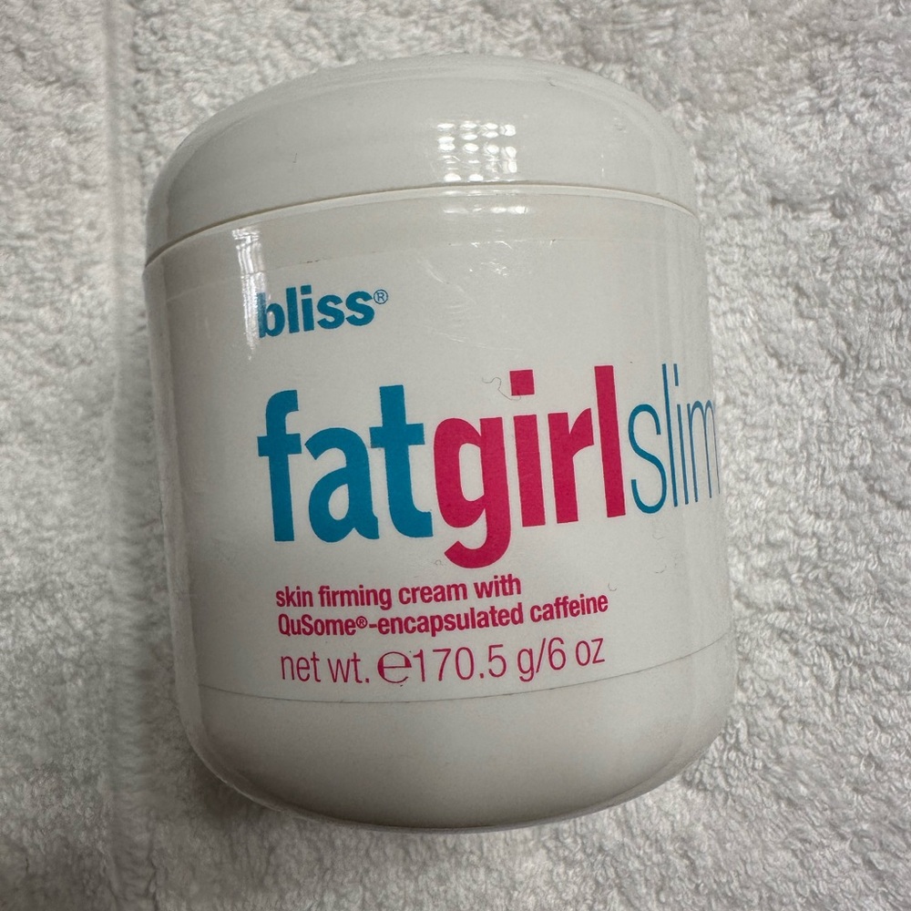 Bliss fat girl slim skin firming cream 6oz NEW sealed